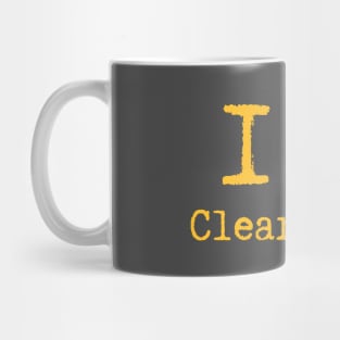 I <3 Clear Admit Mug